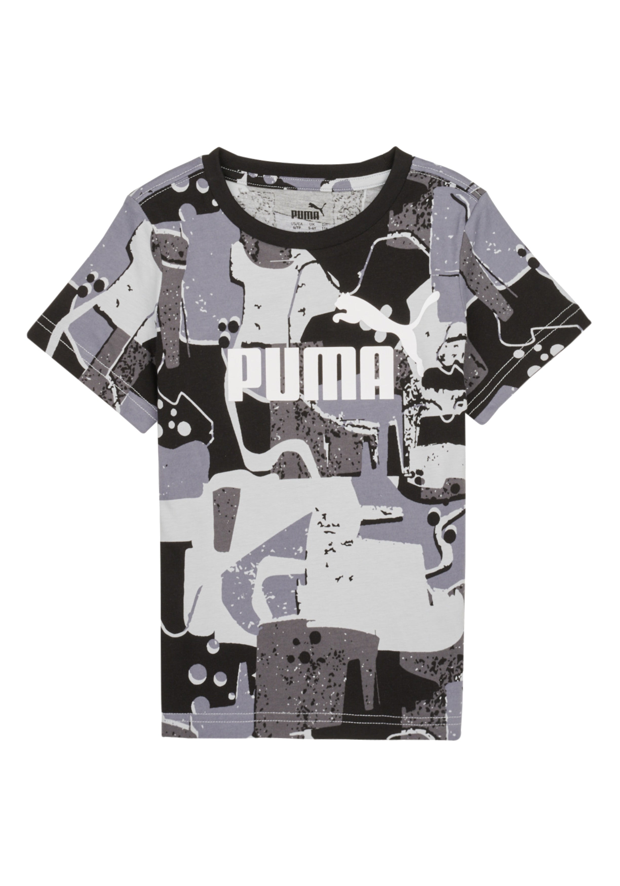 T-SHIRT E CANOTTE Grigio/fantasia Puma