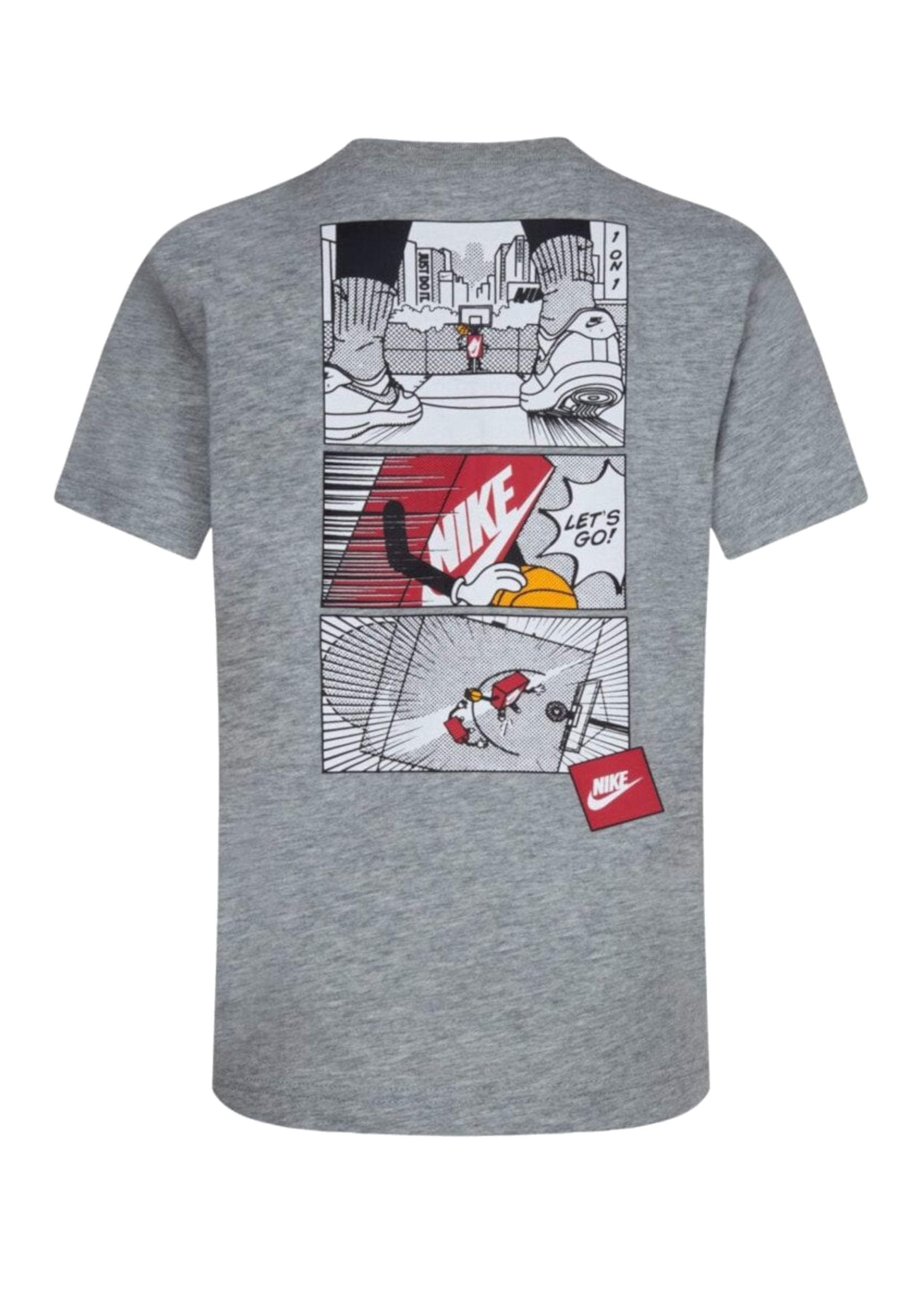 T-SHIRT E CANOTTE Grigio/bianco Nike