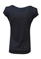 T-SHIRT E CANOTTE Nero/oro Cafenoir