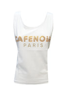 T-SHIRT E CANOTTE Bianco/oro Cafenoir