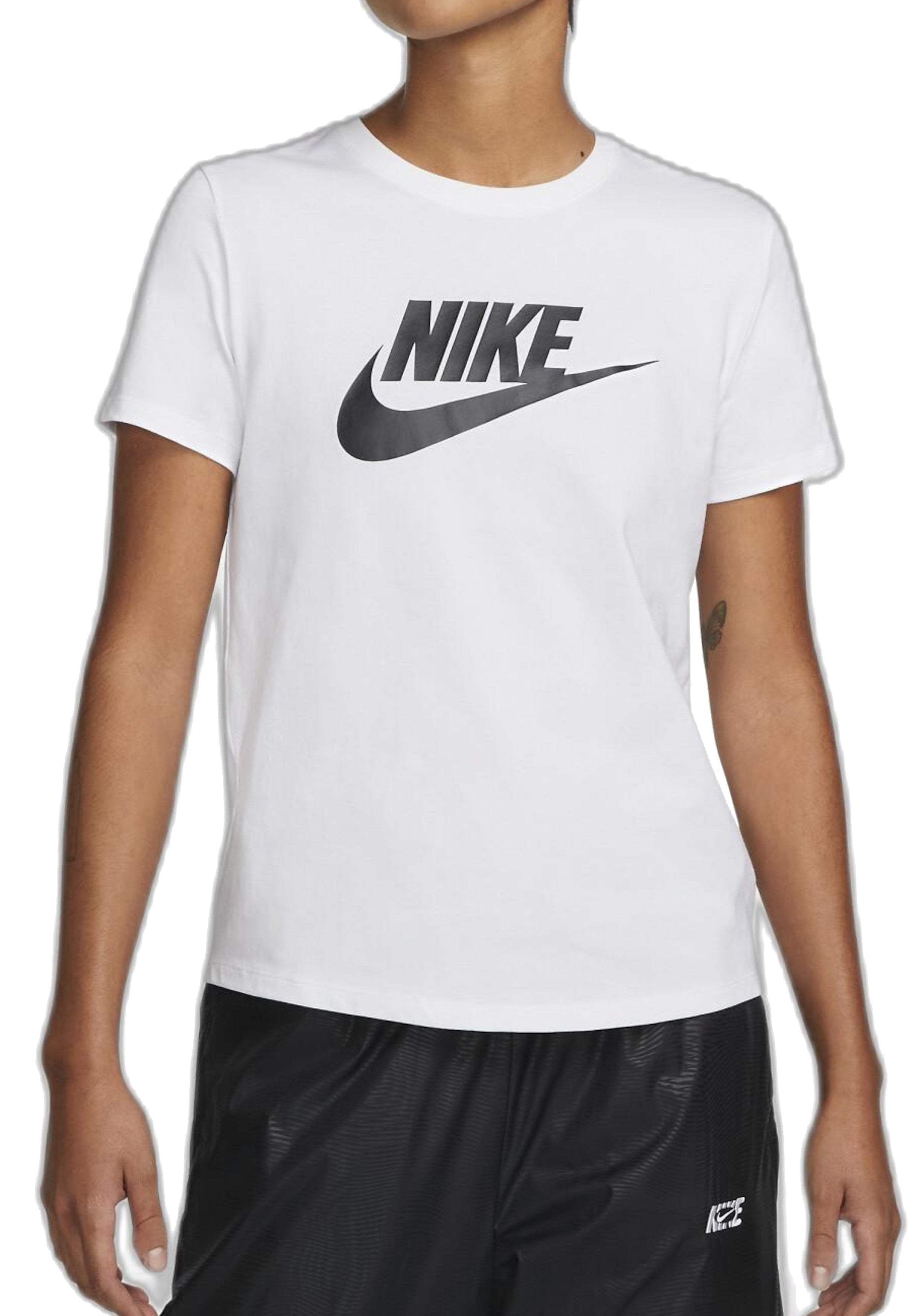 T-SHIRT E CANOTTE Bianco/nero Nike