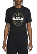 T-SHIRT E CANOTTE Nero/oro Nike