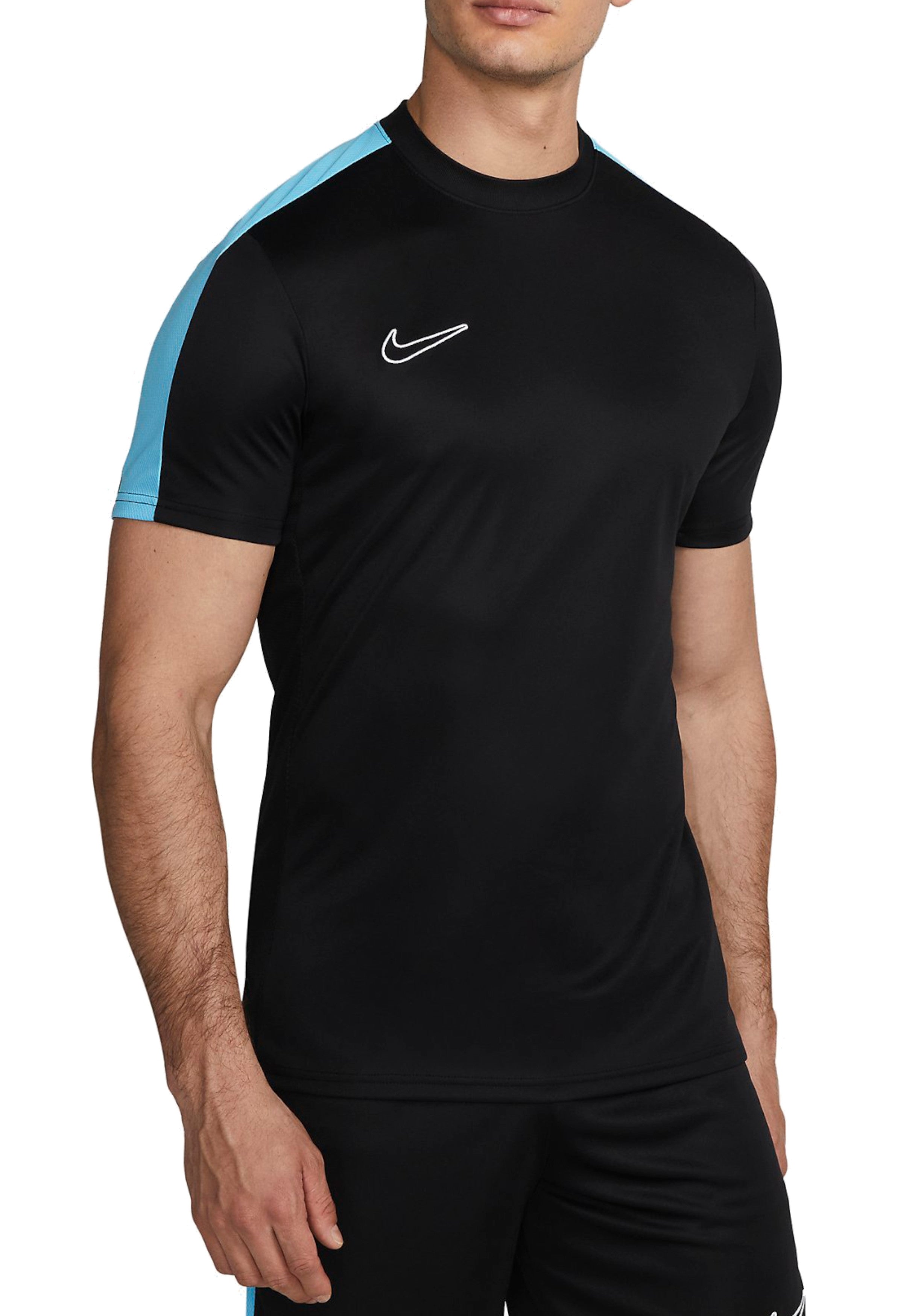 T-SHIRT E CANOTTE Nero/celeste Nike