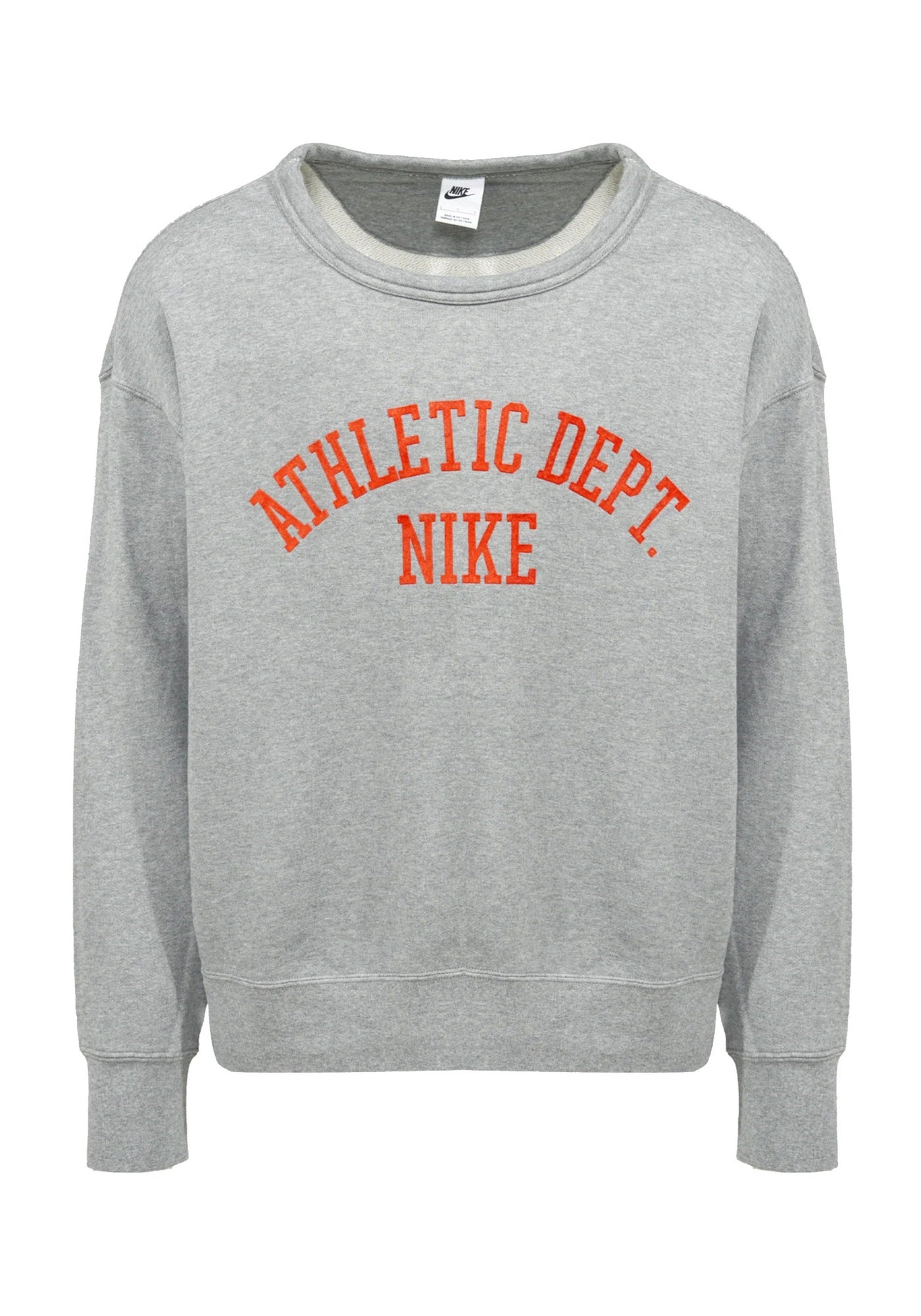 FELPE Grigio/arancio Nike