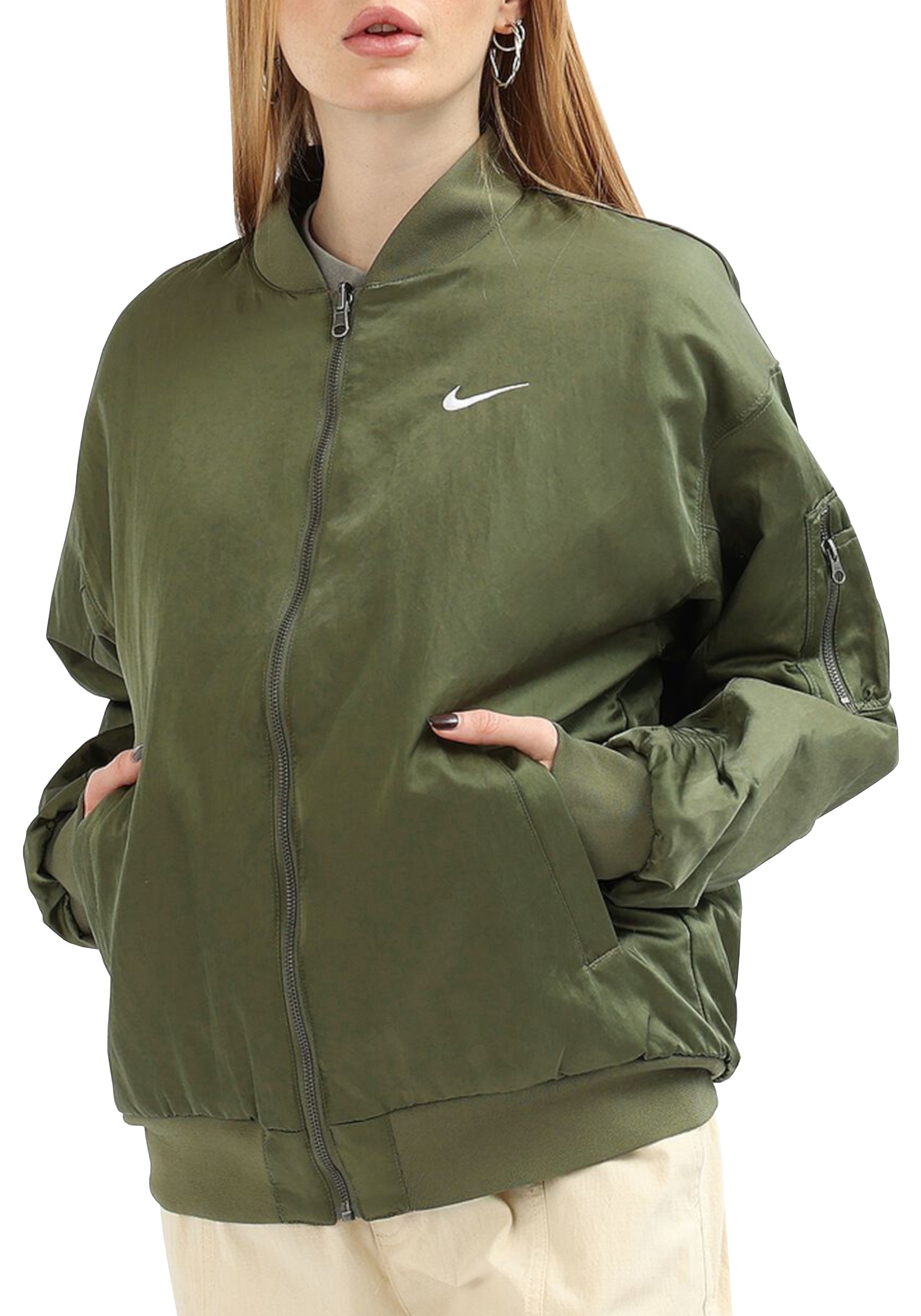GIUBBINI E GIACCHE Verde Militare Nike