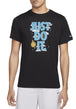 T-SHIRT E CANOTTE Nero/celeste Nike