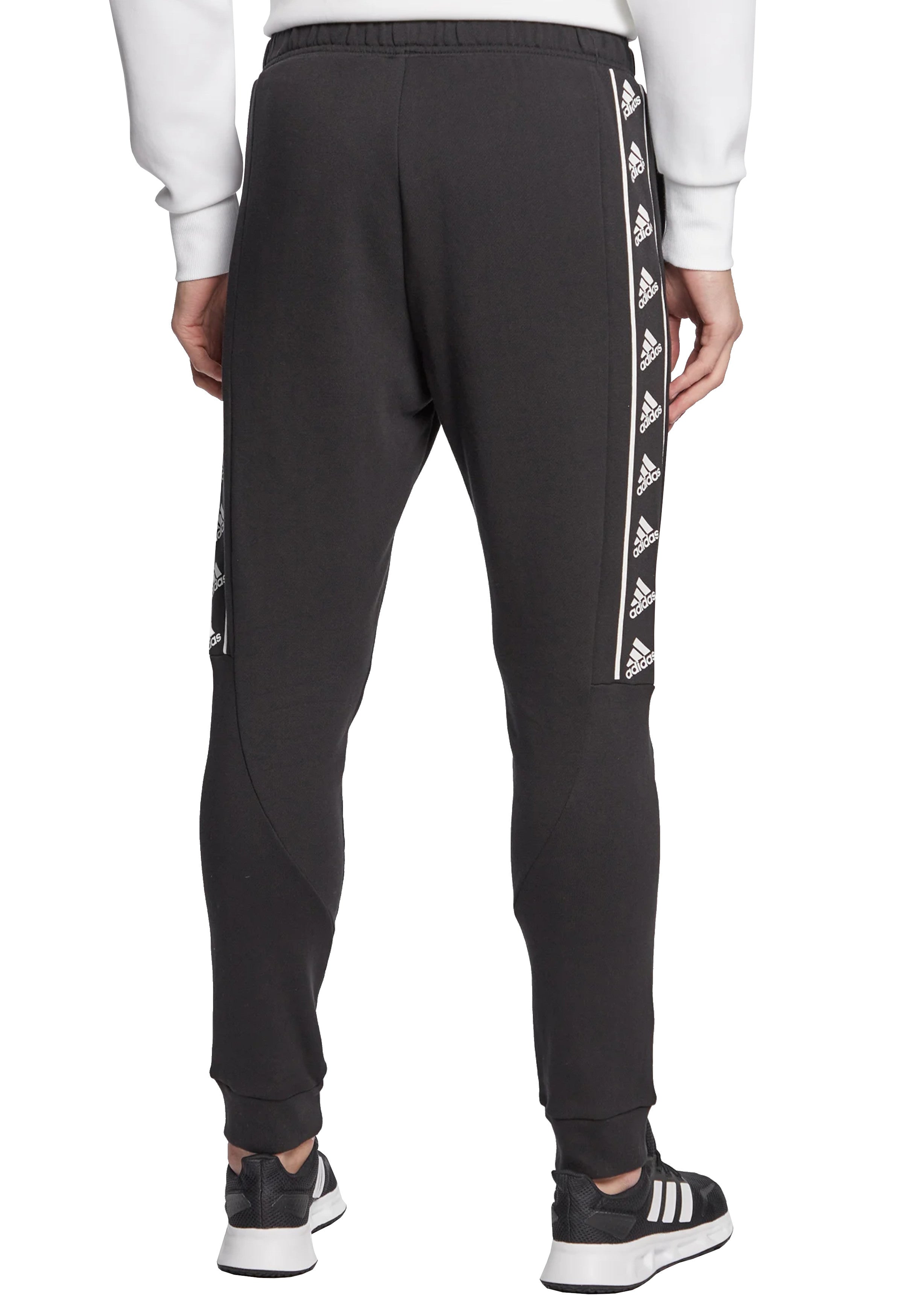 PANTALONI Nero/bianco Adidas