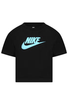 T-SHIRT E CANOTTE Nero/celeste Nike