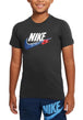 T-SHIRT E CANOTTE Grigio/bianco Nike