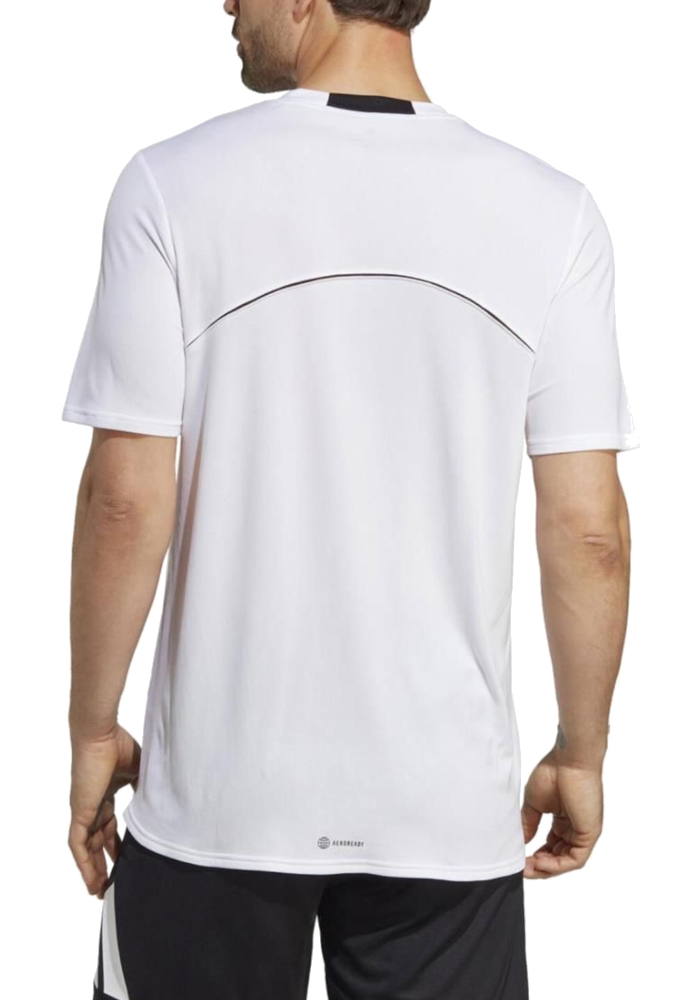 T-SHIRT E CANOTTE Bianco/marrone Adidas