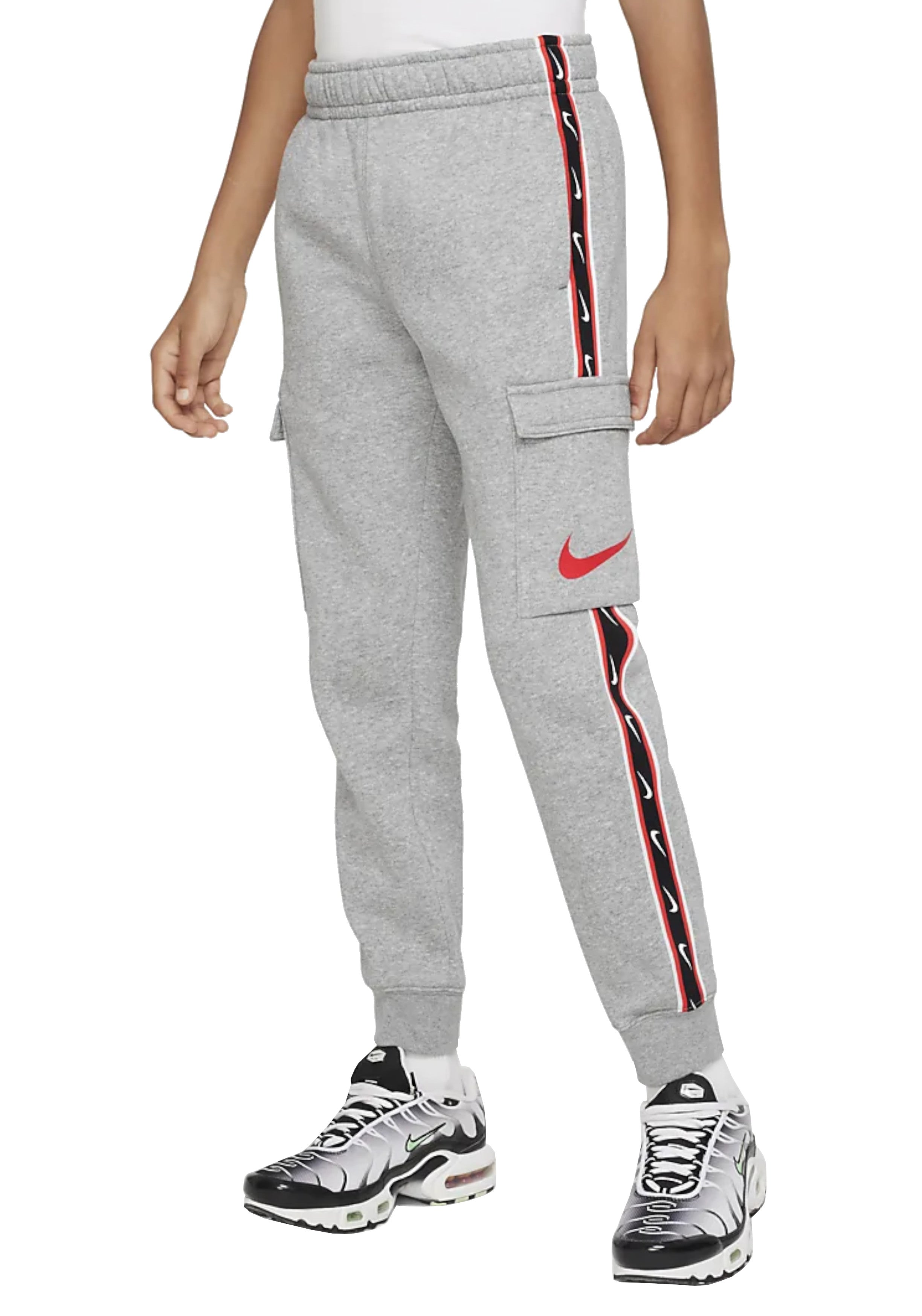 PANTALONI Grigio/rosso Nike