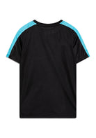 T-SHIRT E CANOTTE Nero/celeste Nike