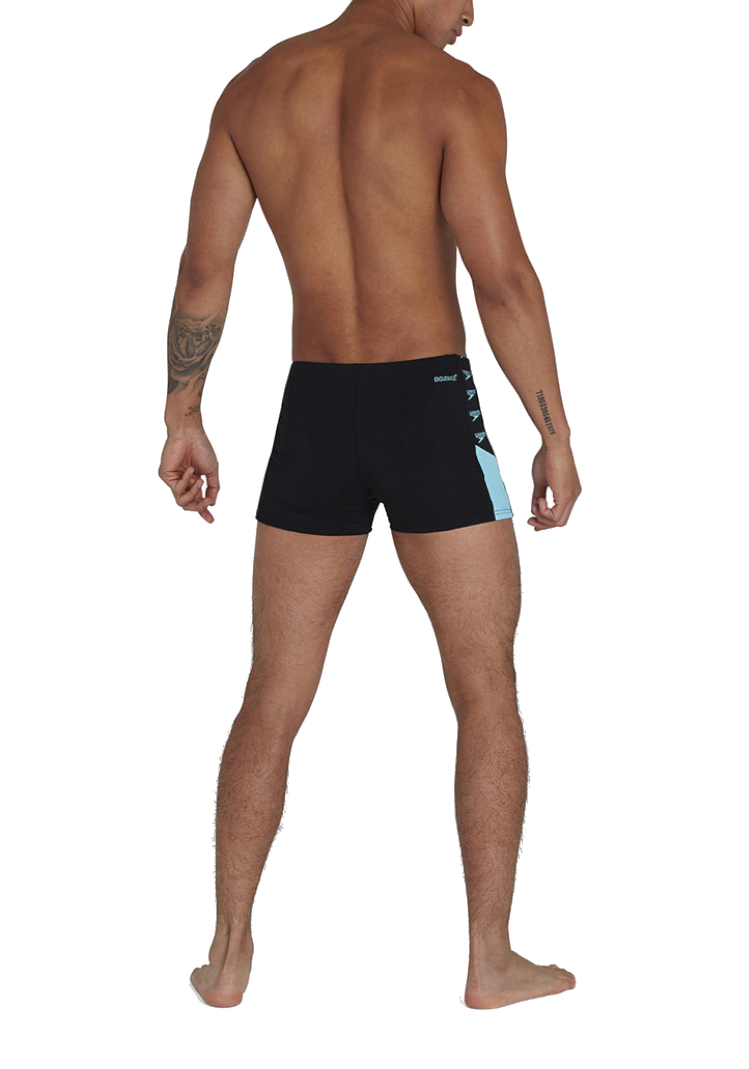 COSTUMI Nero/turchese Speedo