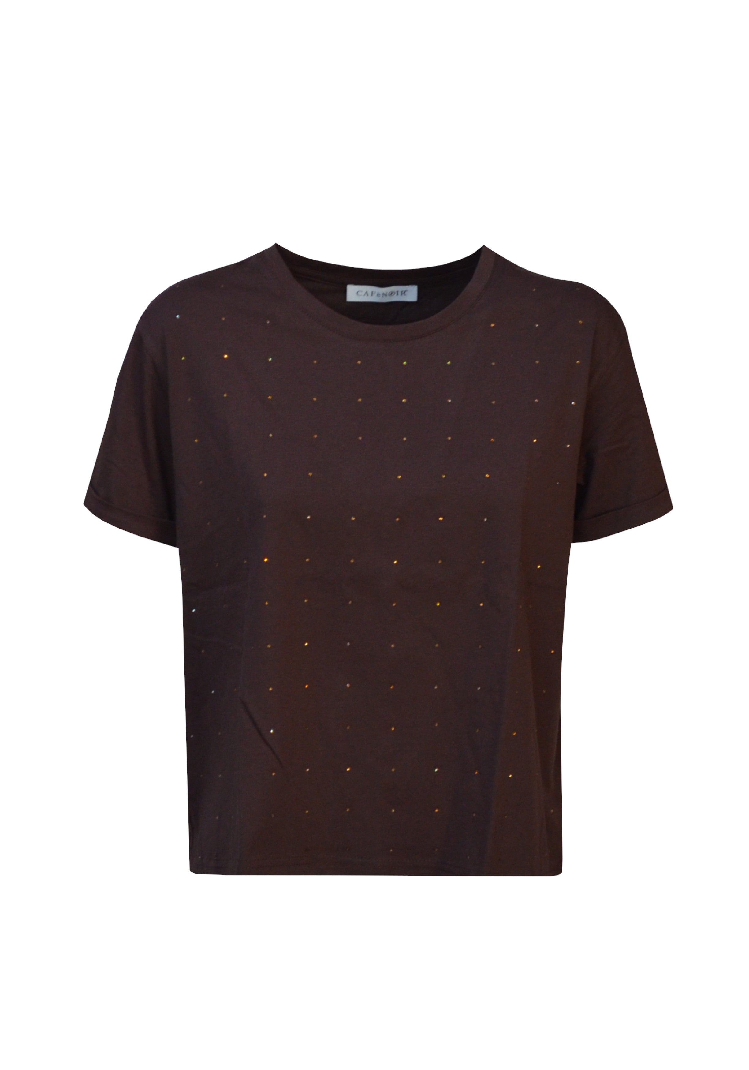 T-SHIRT E CANOTTE Marrone Cafenoir