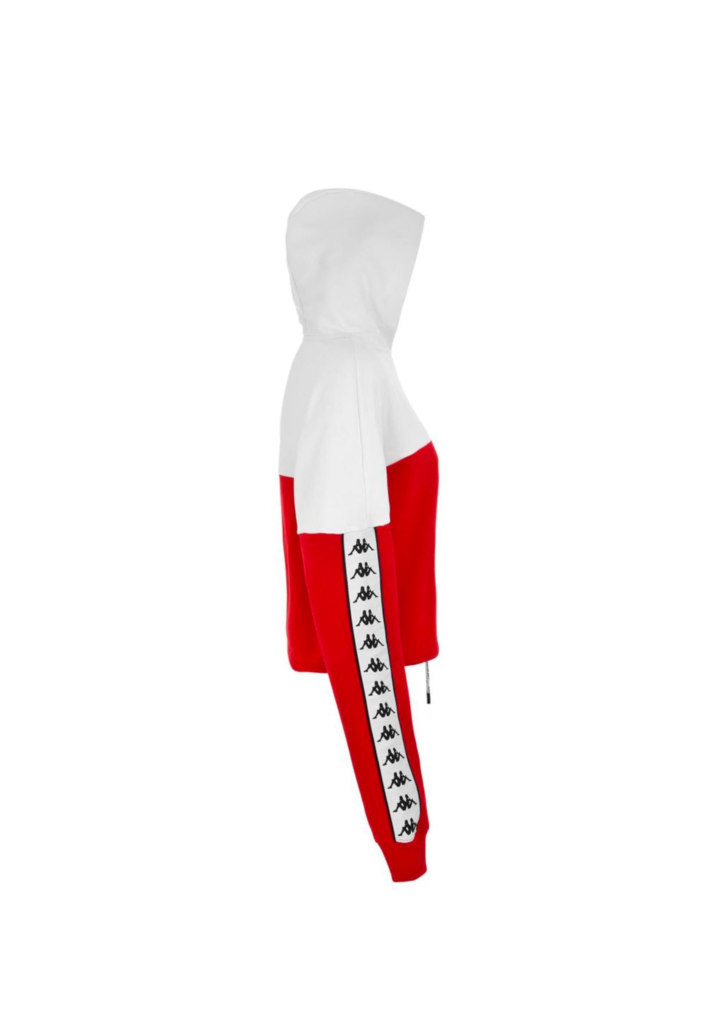 FELPE Bianco/rosso Kappa