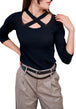 T-SHIRT E CANOTTE Nero Susymix