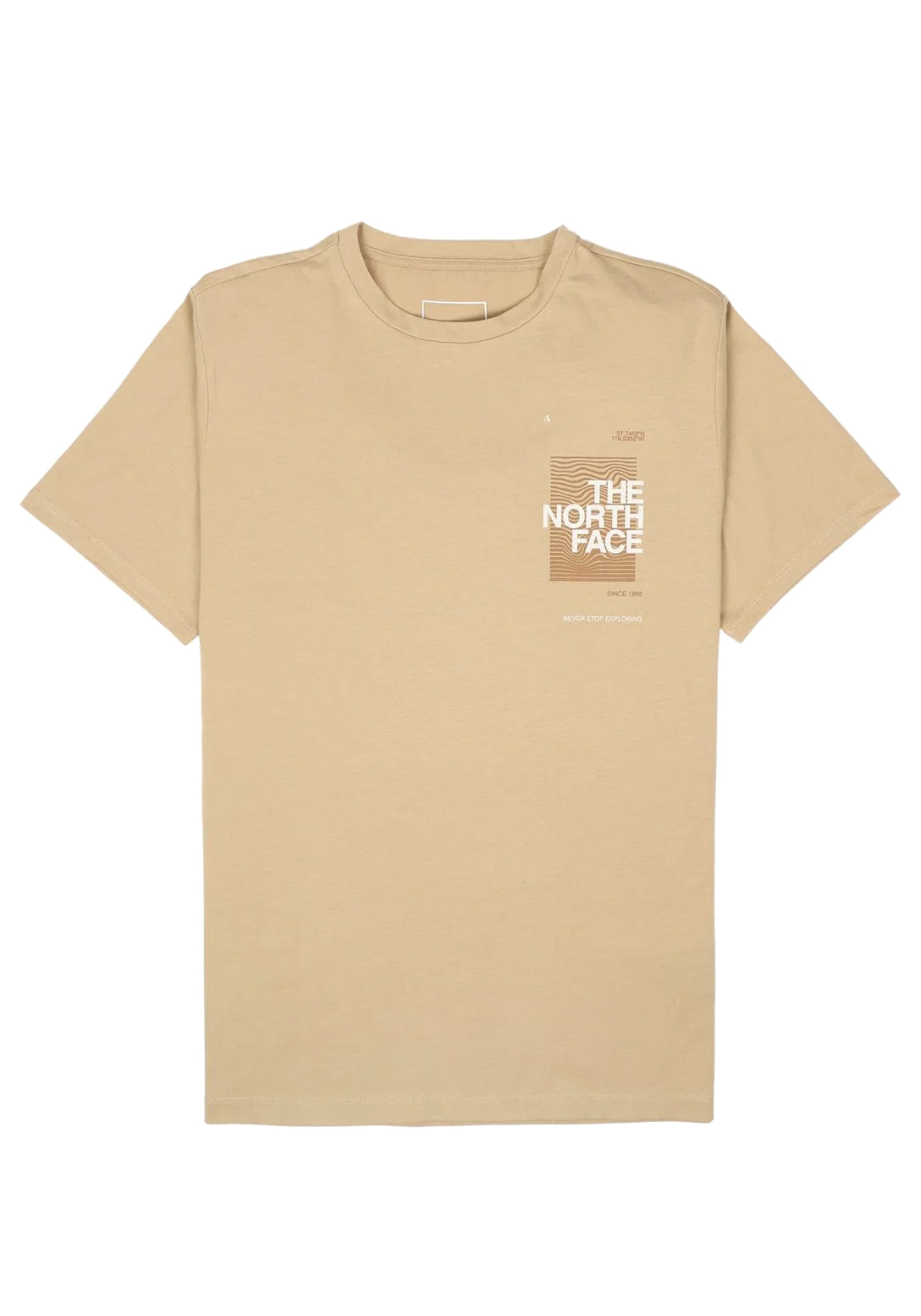 T-SHIRT E CANOTTE Beige The North Face