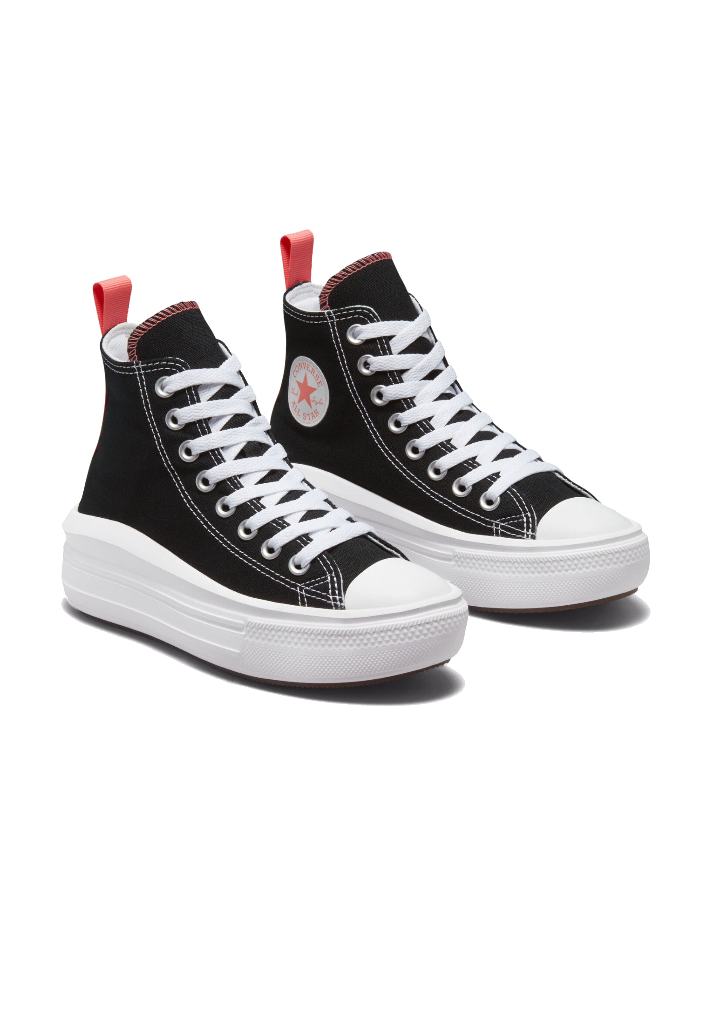 SCARPE Nero/rosa Converse