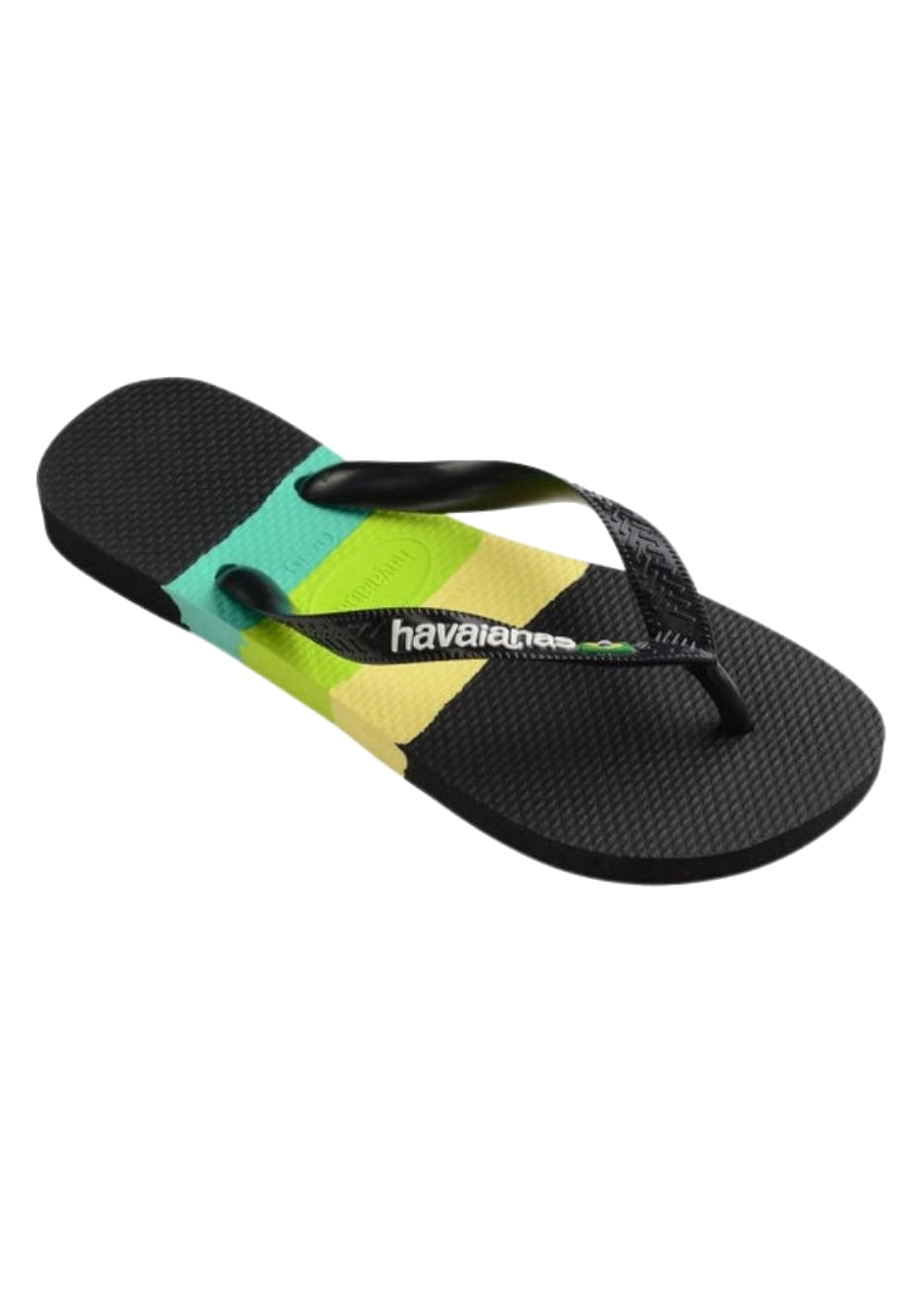 CIABATTE-INFRADITO Nero/verde Havaianas