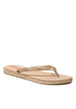 CIABATTE-INFRADITO Beige/oro Ipanema