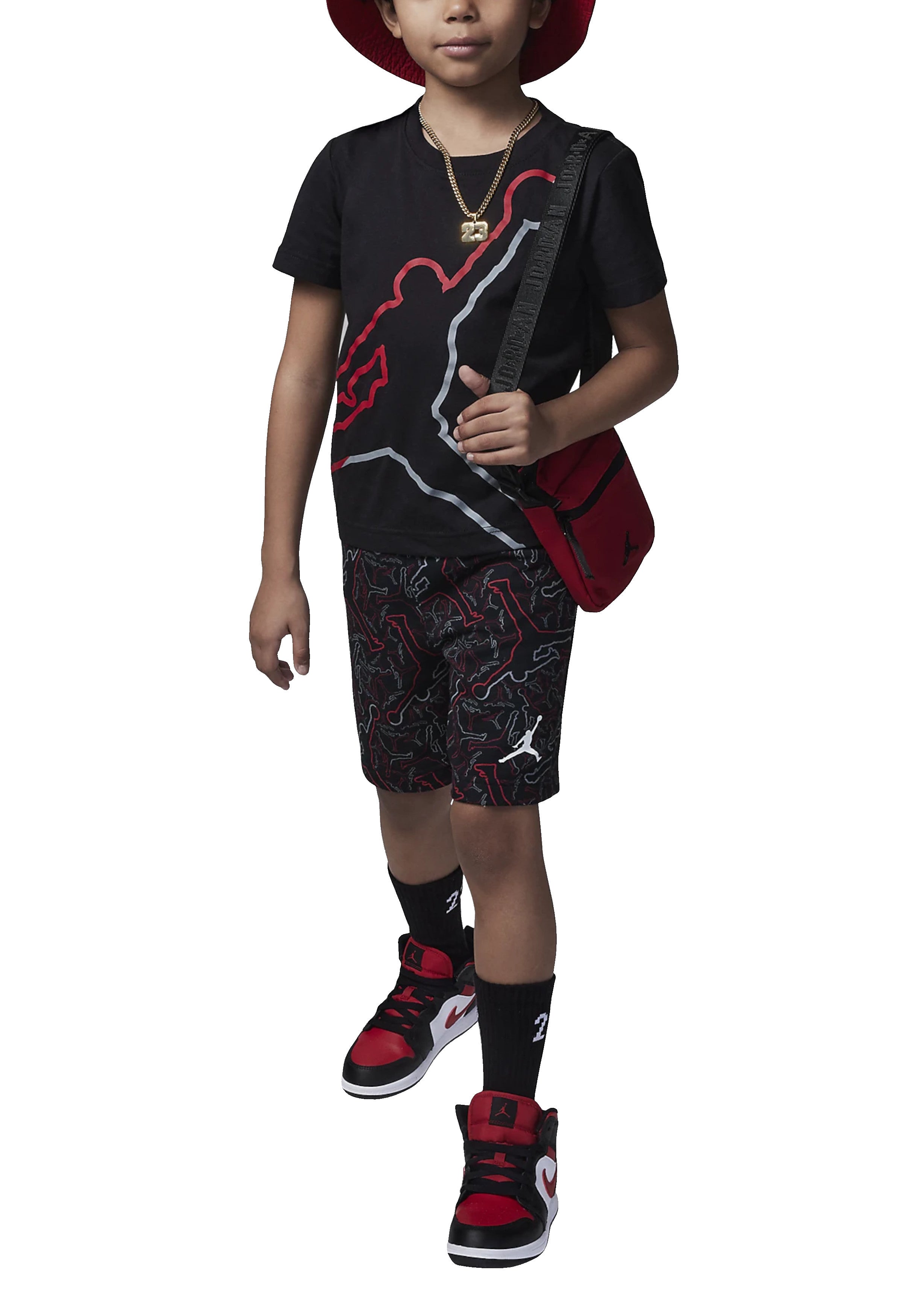 TUTE Nero/rosso Nike