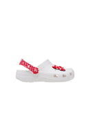 CIABATTE-INFRADITO Bianco/rosso Crocs