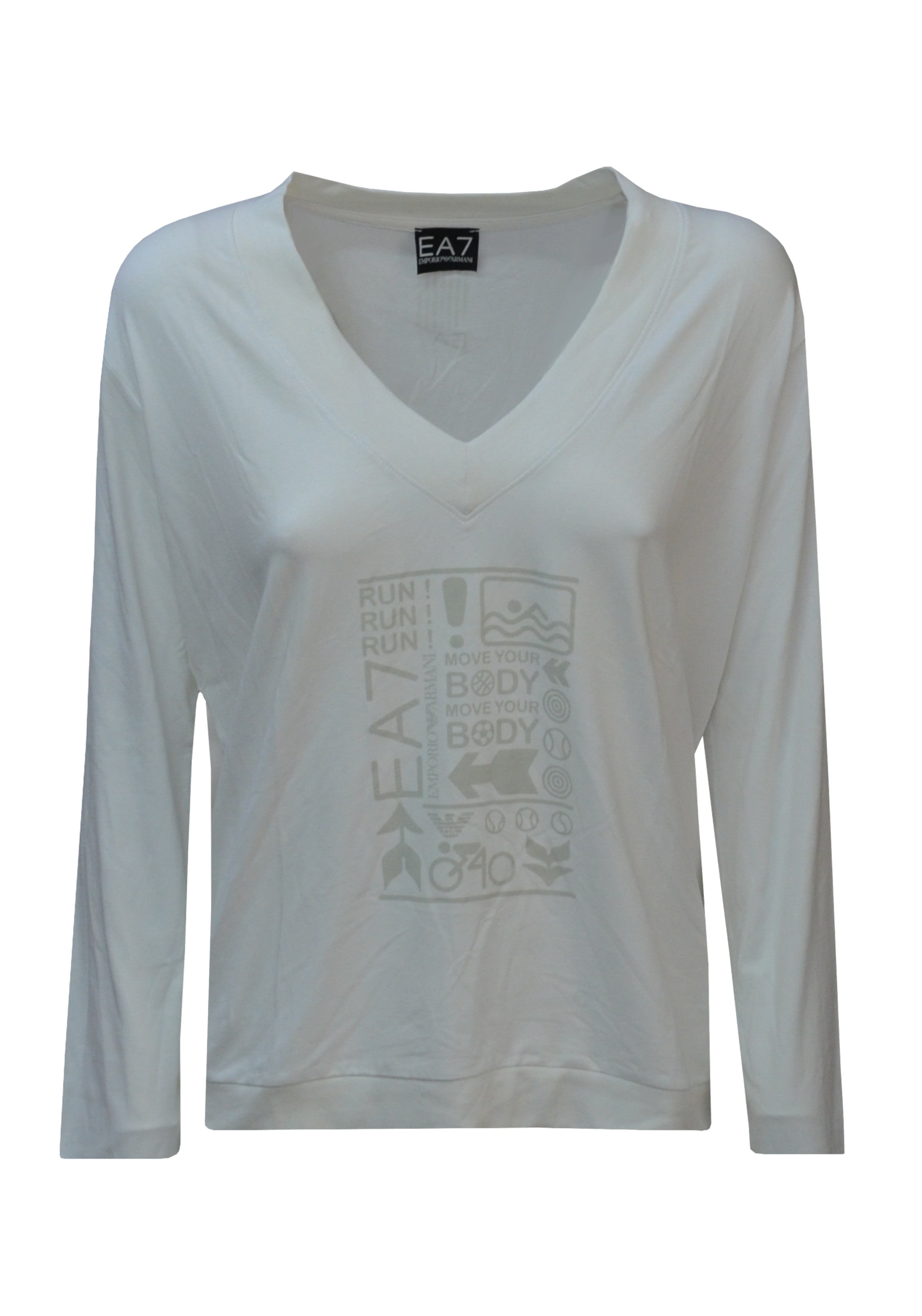 T-SHIRT E CANOTTE Bianco Ea7