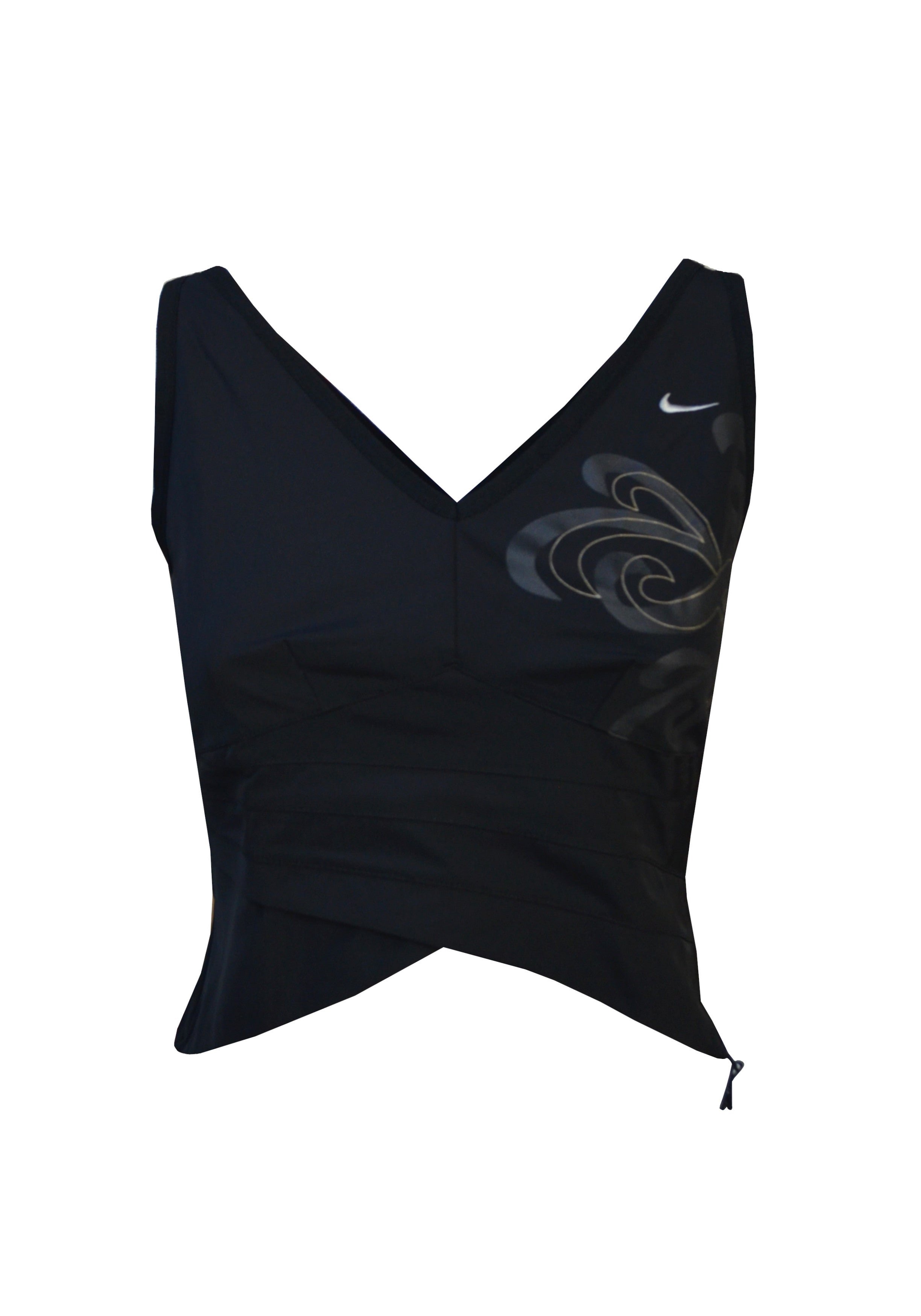 TOP PALESTRA Nero Nike