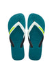CIABATTE-INFRADITO Verde/bianco Havaianas