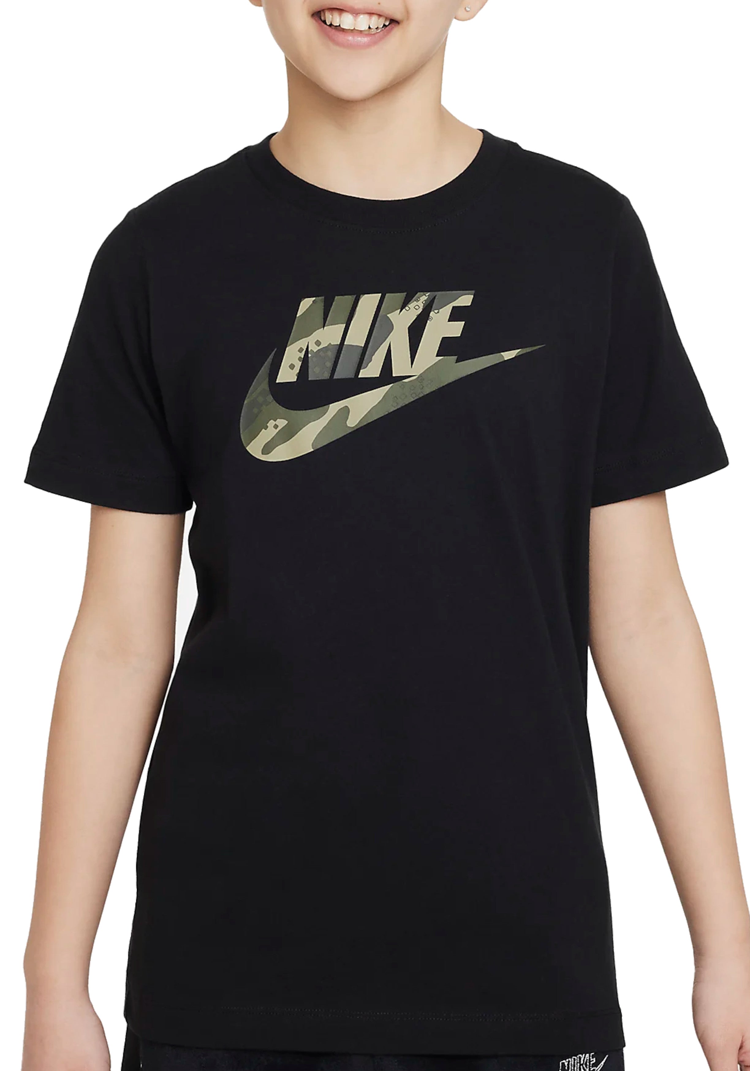 T-SHIRT E CANOTTE Nero/militare Nike