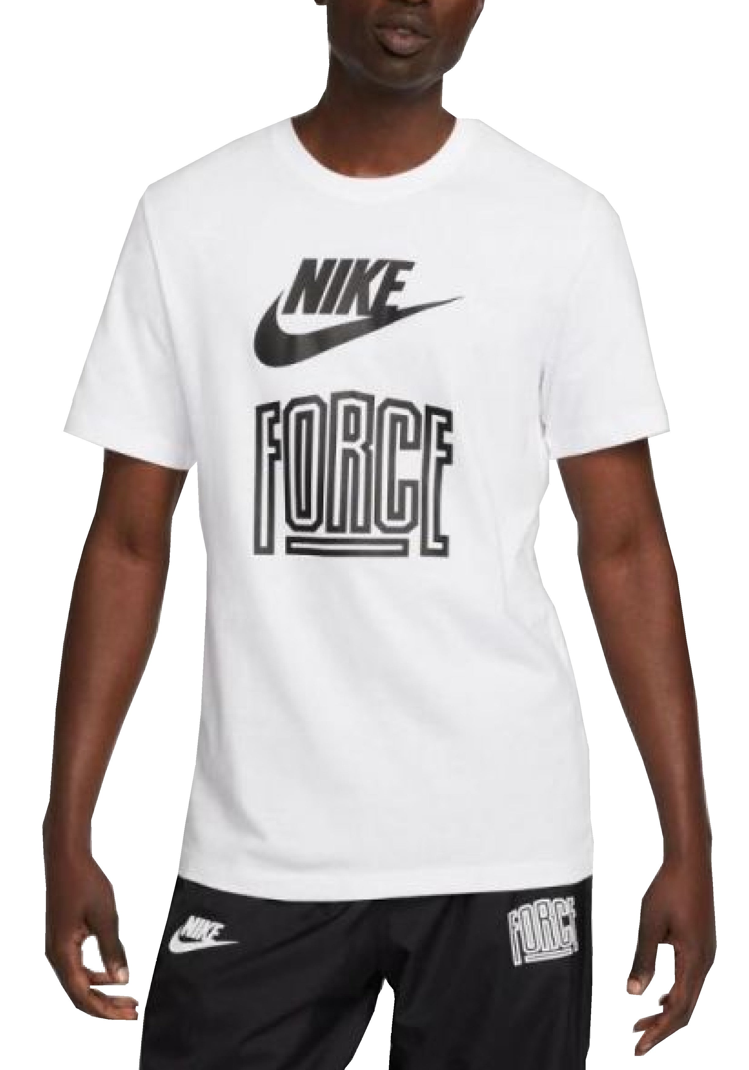T-SHIRT E CANOTTE Bianco/nero Nike