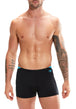 COSTUMI Nero/turchese Speedo