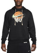 FELPE Nero/arancio Nike