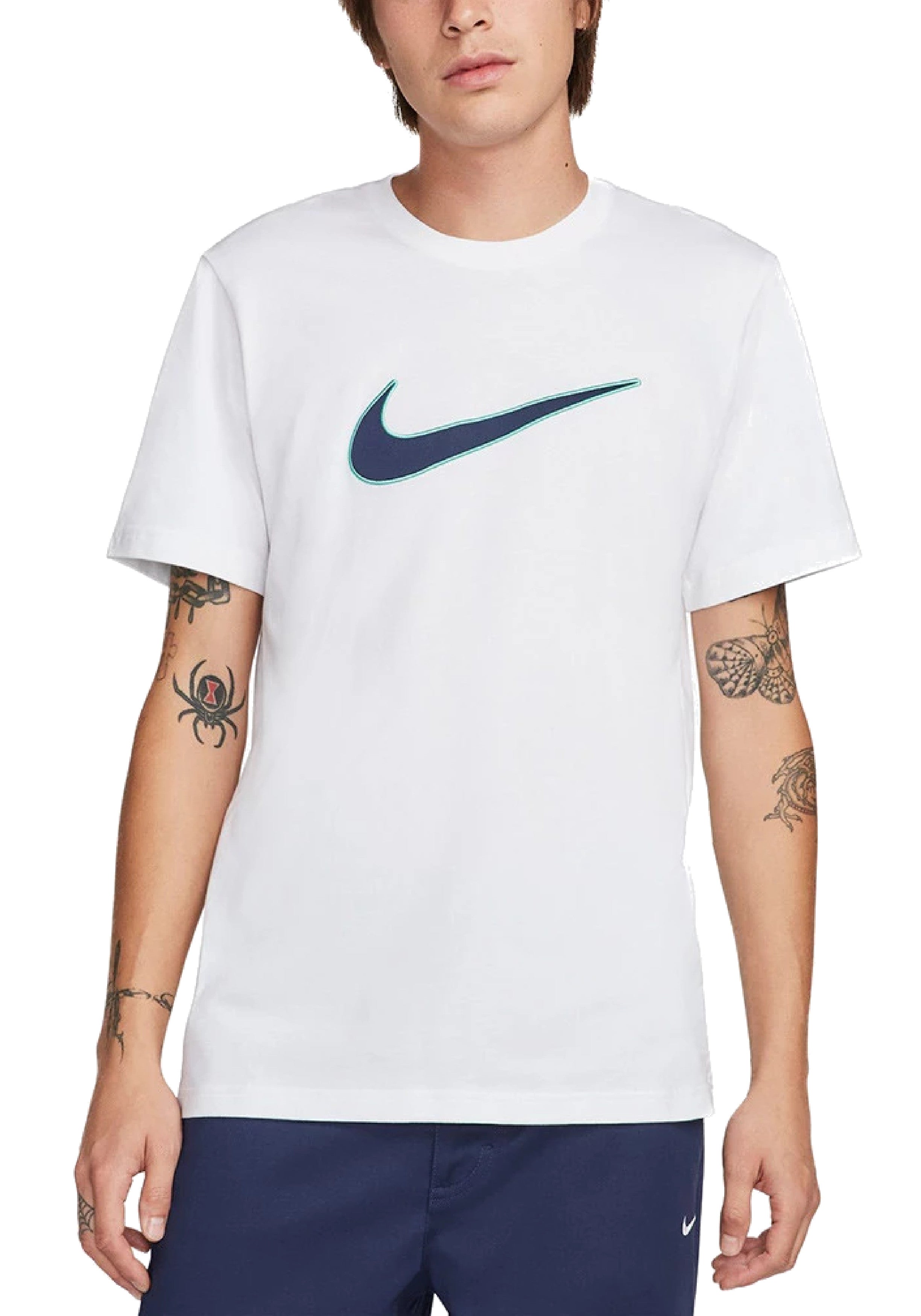 T-SHIRT E CANOTTE Bianco/blu Nike