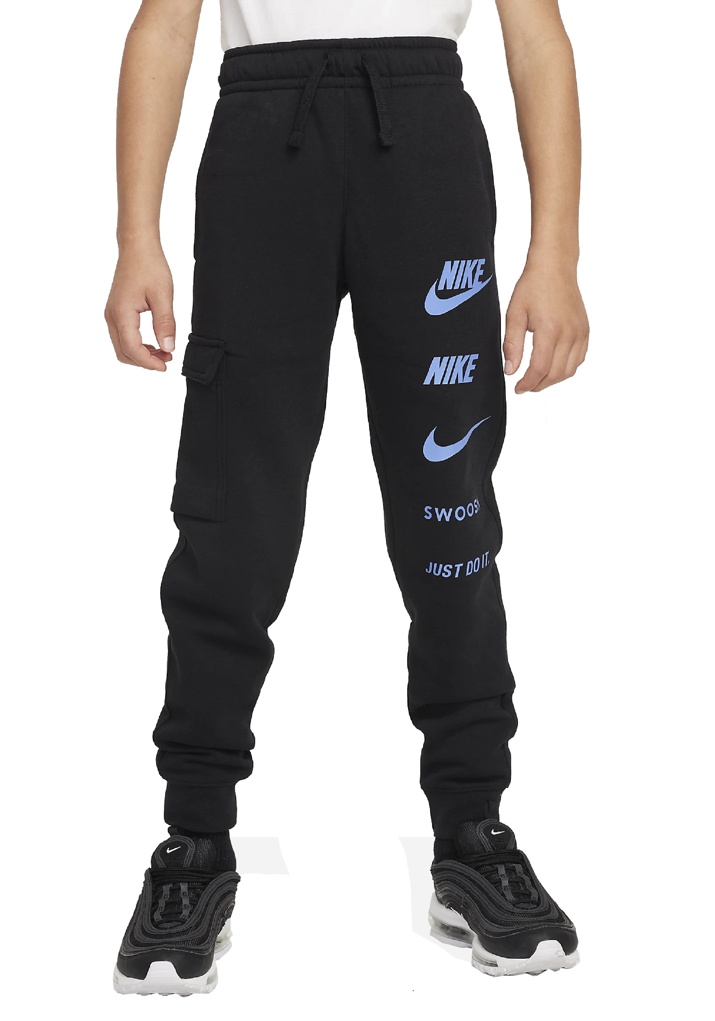 PANTALONI Nero/blu Nike