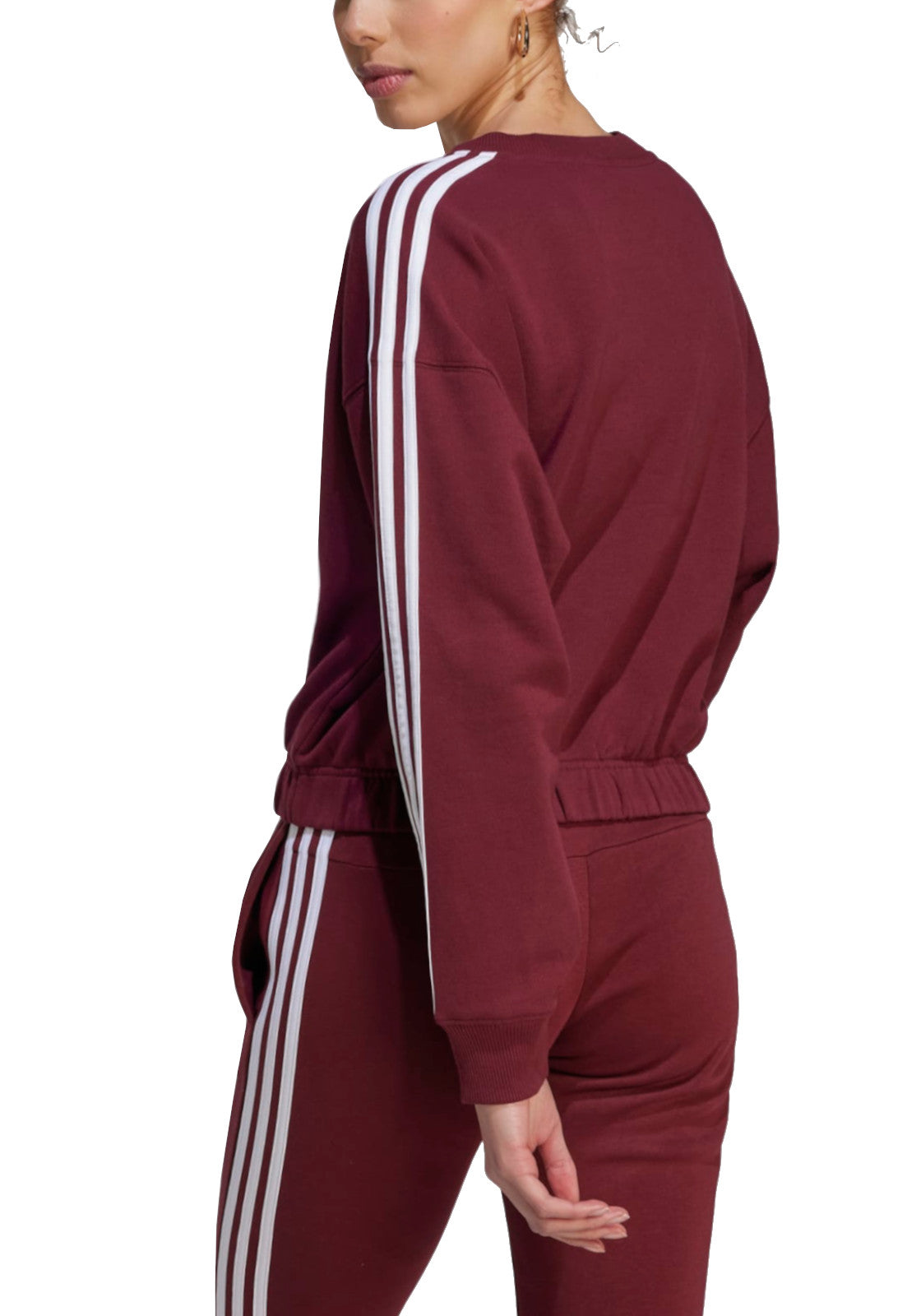 FELPE Bordeaux/bianco Adidas