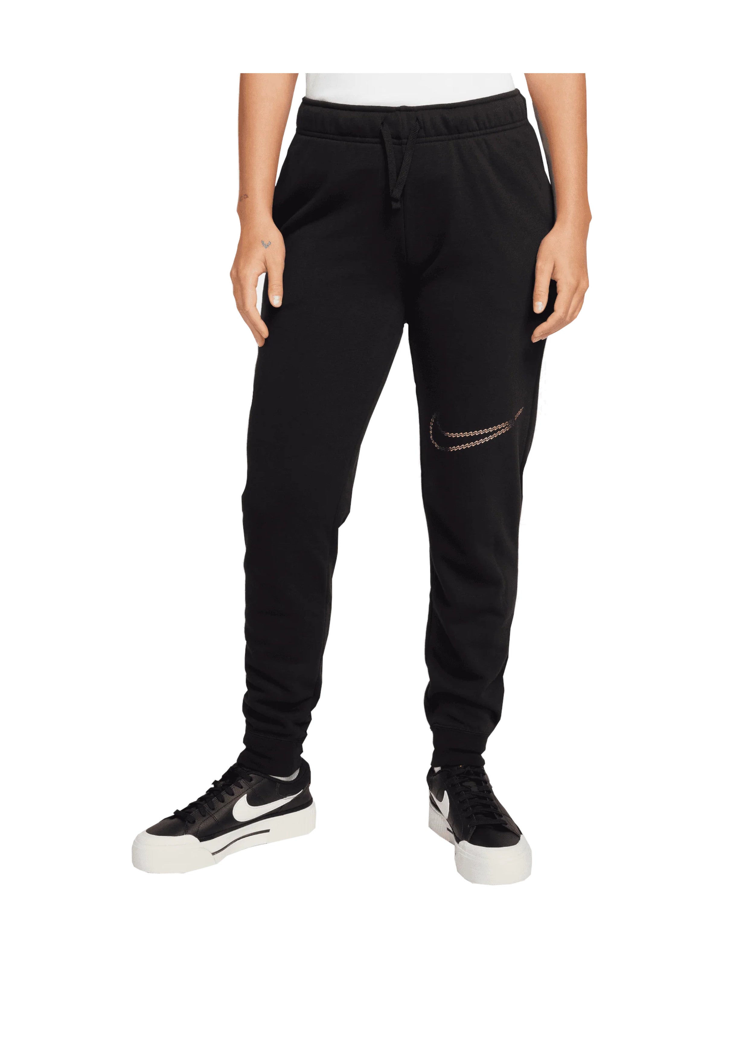 PANTALONI Nero/oro Nike