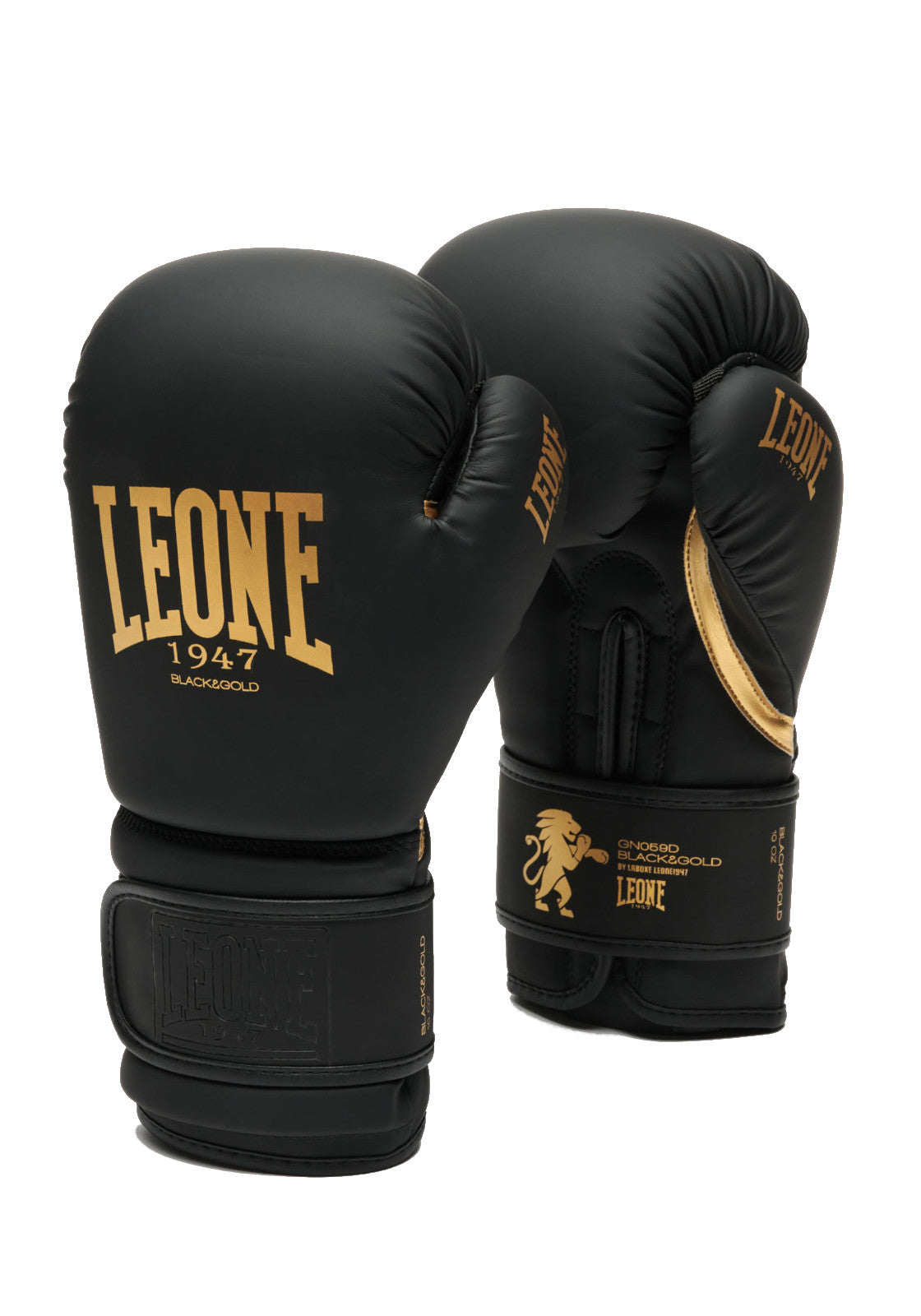 BOXE-KARATE-JUDO Nero/oro Leone