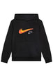 FELPE Nero/arancio Nike