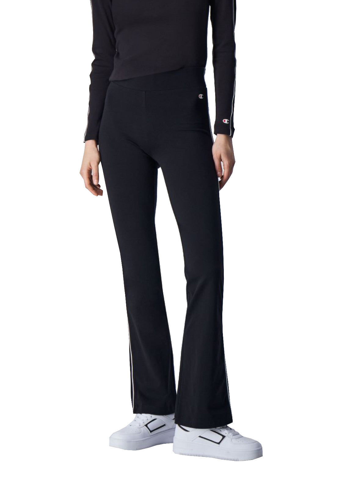 PANTALONI Nero/bianco Champion