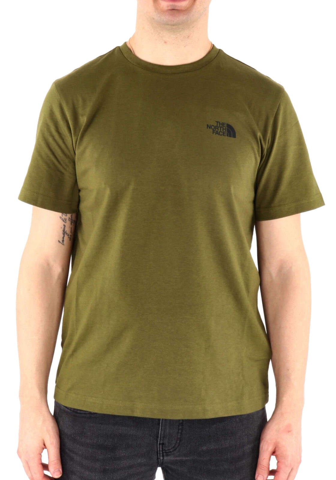 T-SHIRT E CANOTTE Verde Militare The North Face