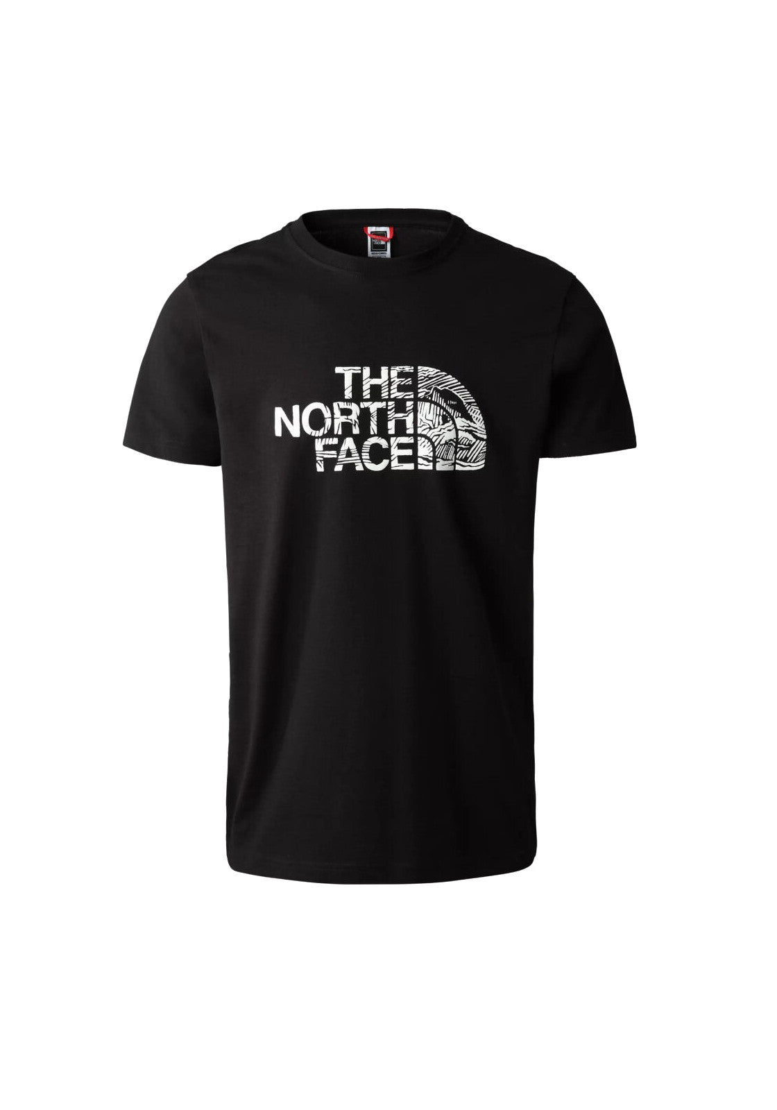 T-SHIRT E CANOTTE Nero/bianco The North Face