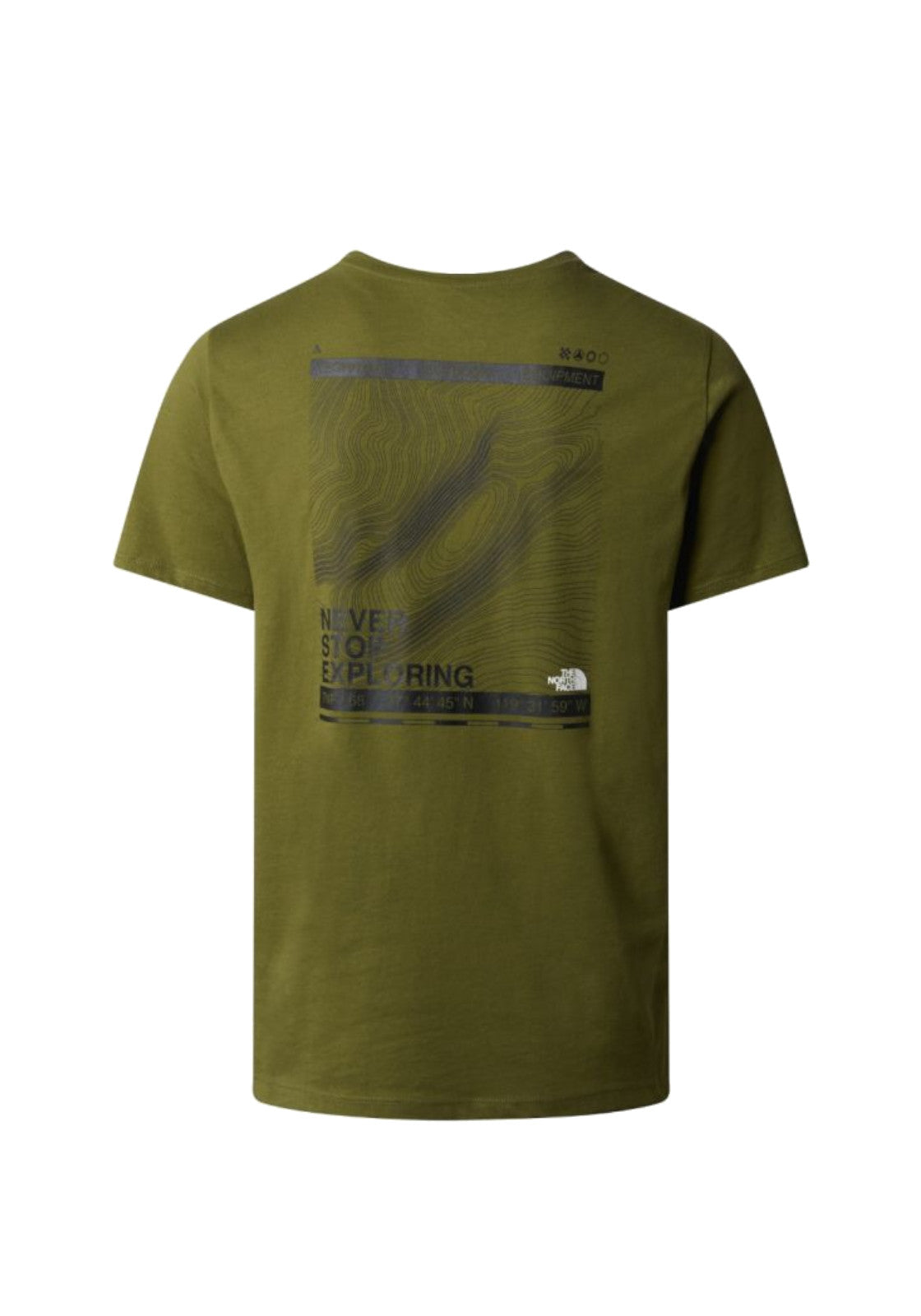 T-SHIRT E CANOTTE Verde Militare The North Face