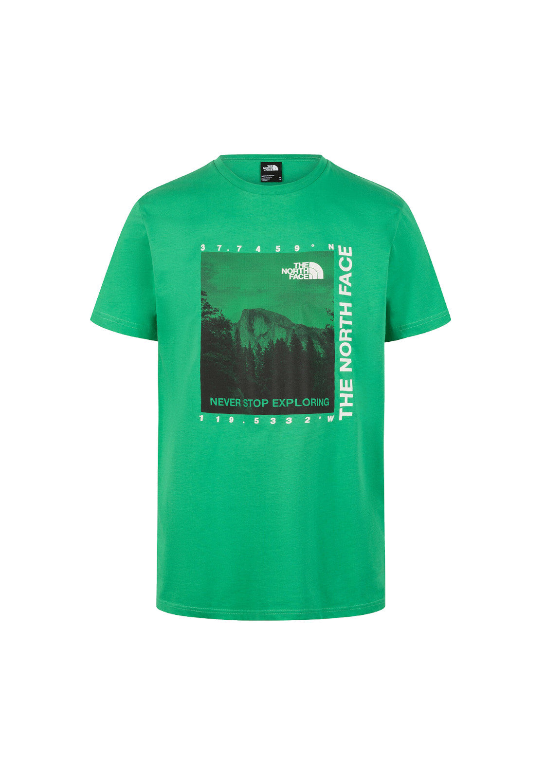 T-SHIRT E CANOTTE Verde/nero The North Face