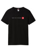 T-SHIRT E CANOTTE Nero/rosso The North Face