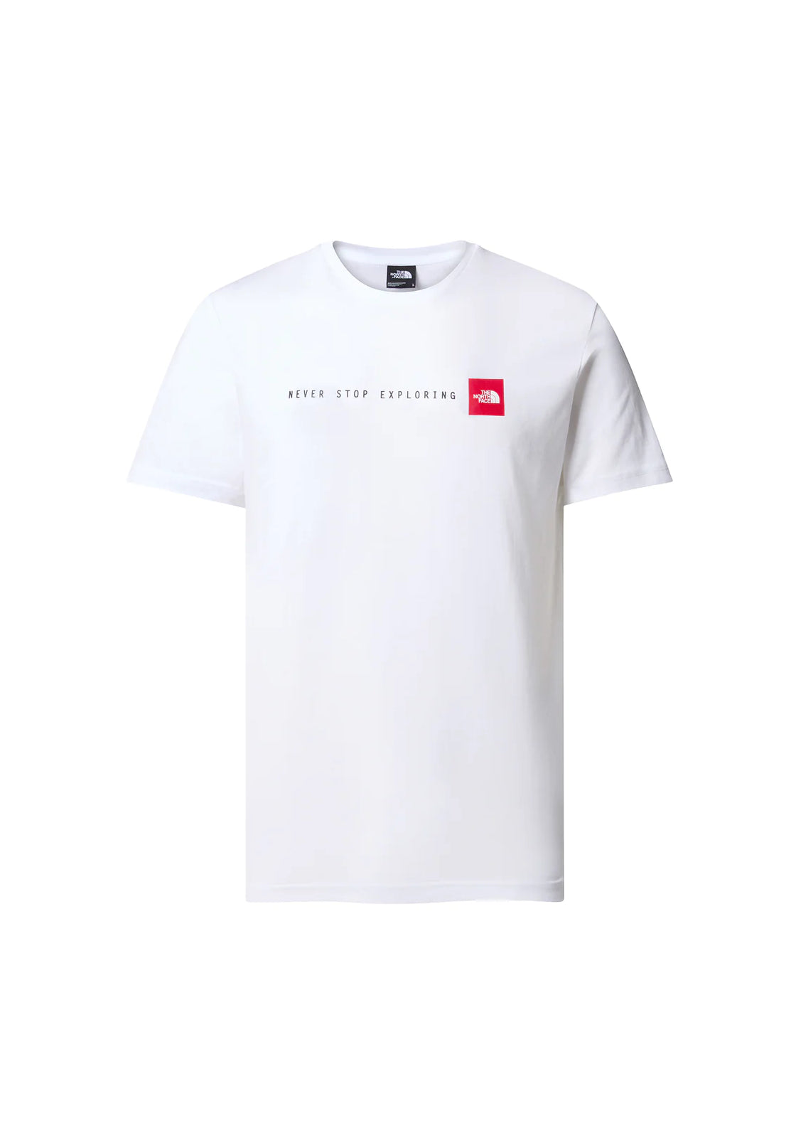 T-SHIRT E CANOTTE Bianco/rosso The North Face