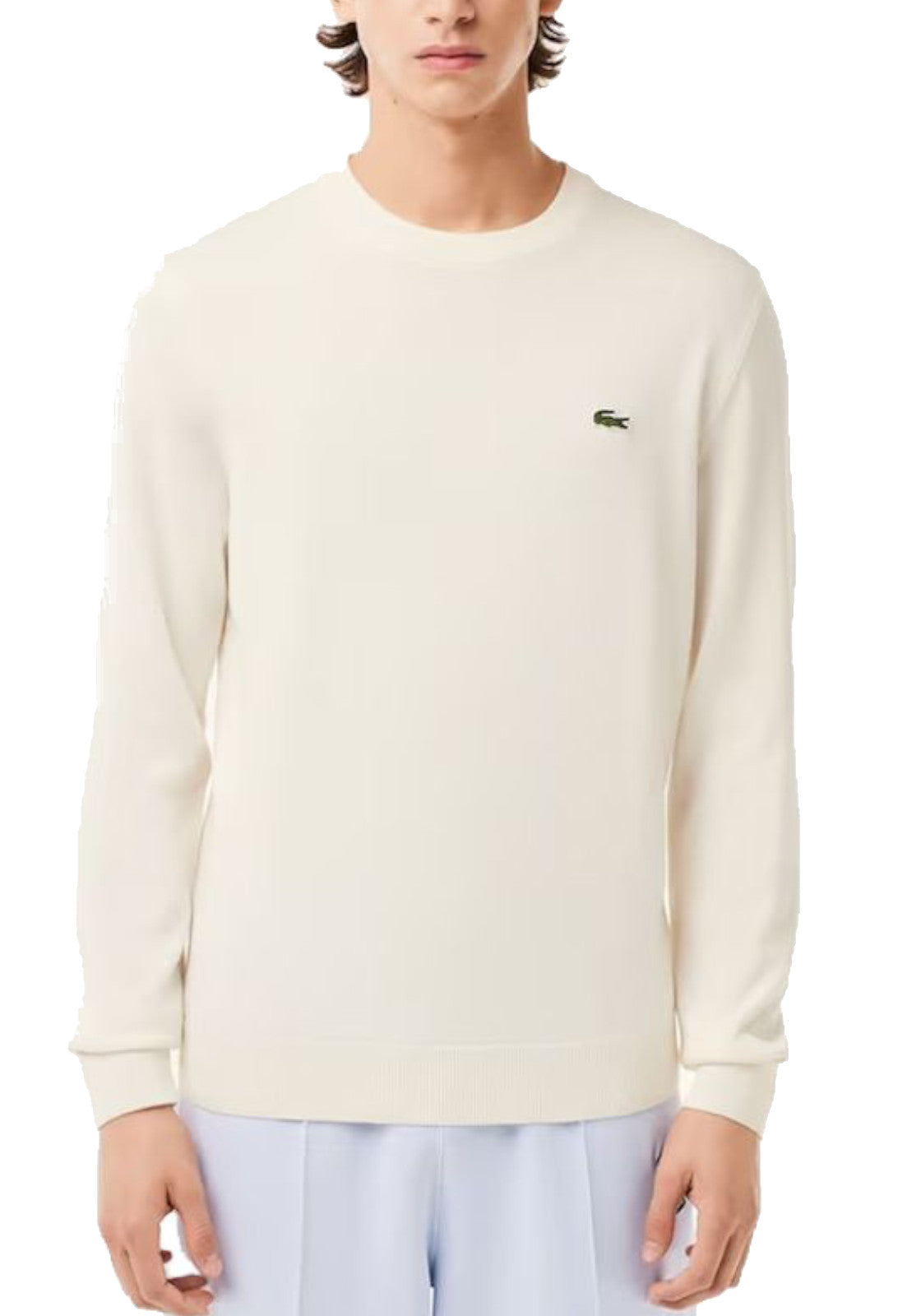 MAGLIONI E POLO Panna Lacoste
