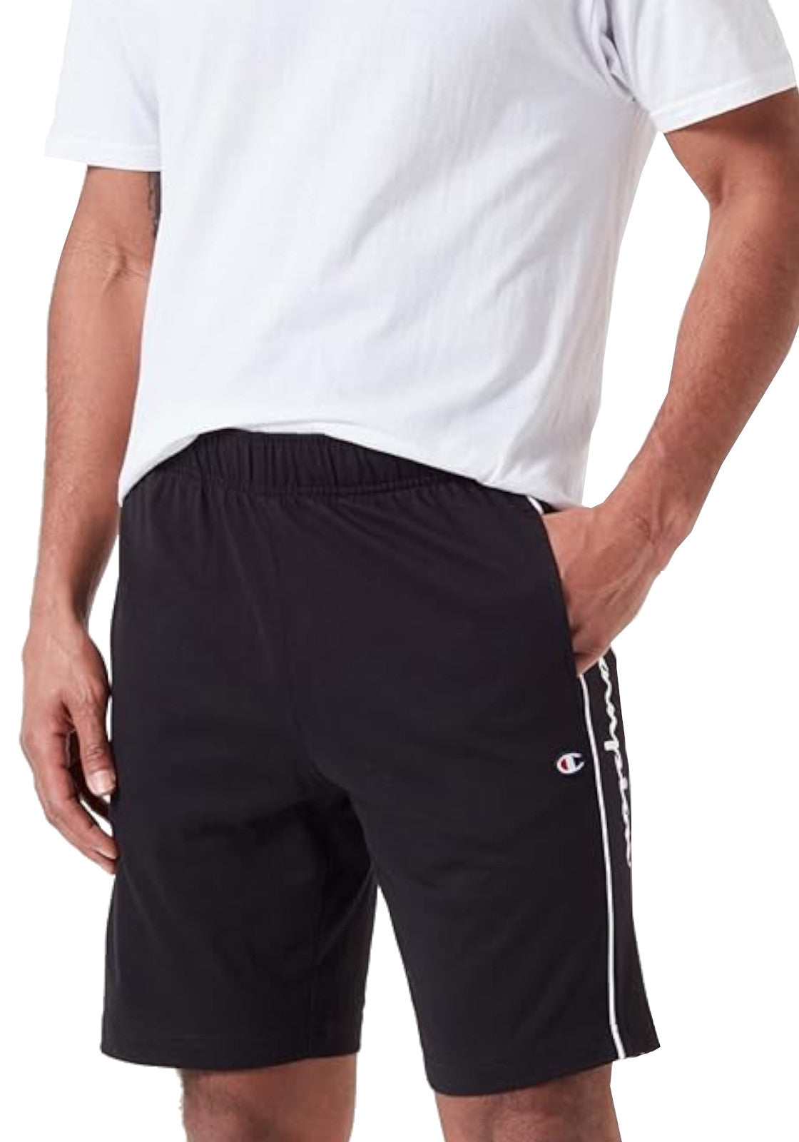 PANTALONCINI Nero/bianco Champion