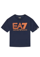 T-SHIRT E CANOTTE Blu/arancio Ea7