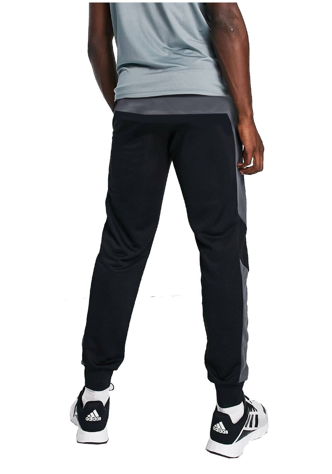 PANTALONI Nero/grigio Ea7